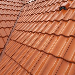 Usługi Wysokościowe, Budowlane i Szkoleniowe EIGER- Piotr Pleszczuk - Efekt mycia, dachówka cementowa