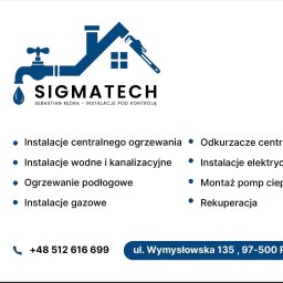 Sigma Tech Sebastian Kędra - Usługi Gazownicze Radomsko