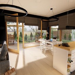 Projekt wnętrza, Wilanów.