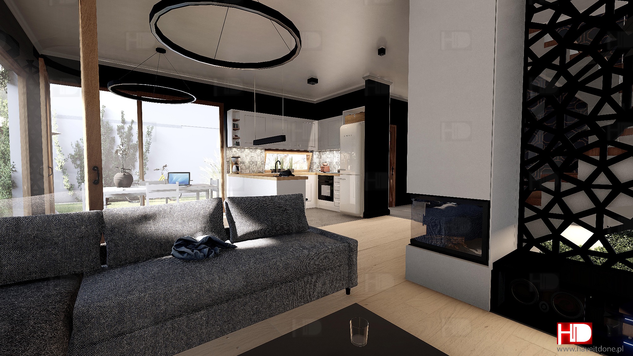 Projekt wnętrza Wilanów