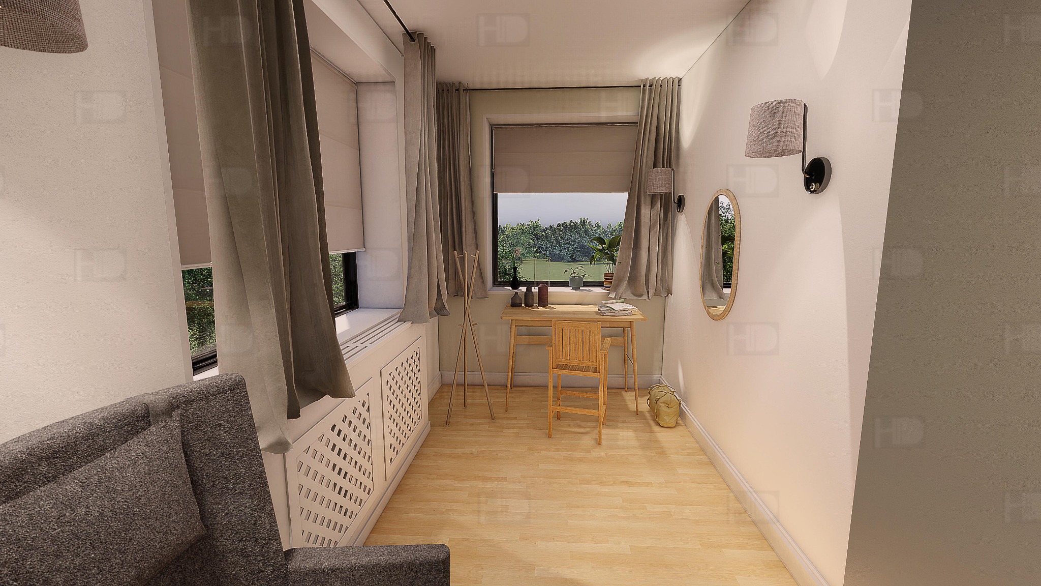 Projekt domu w Sękocinie pod Warszawą.