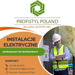 PROFISTYL POLAND SP&Oacute;ŁKA Z OGRANICZONĄ ODPOWIEDZIALNOŚCIĄ - Elektryk Wrocław