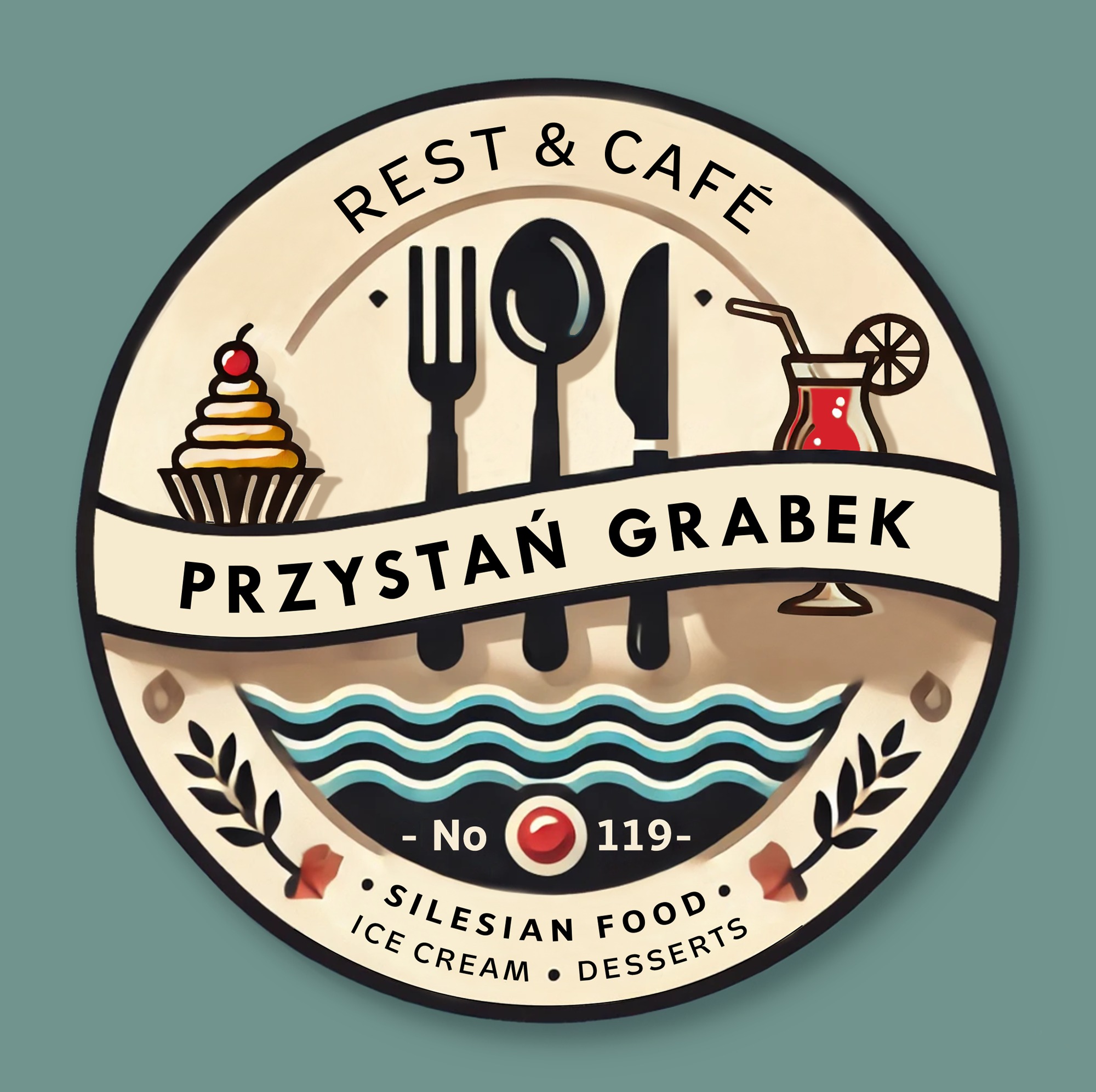 logotyp wykonany dla Restauracji w Czeladzi