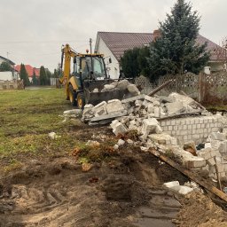 Rozbiórki budynków Białe Błota 3