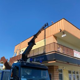 Transport papy na dach