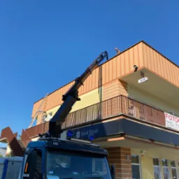 Transport papy na dach