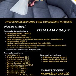 Pranie tapicerki Warszawa 2