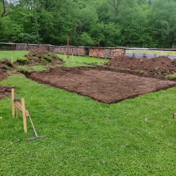 Niwelacja terenu Sanok 2