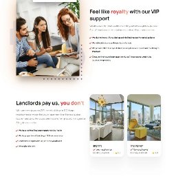 SiteGO - Marketing Agency - Strona internetowa agencji nieruchomości z ofertami apartamentów w Chicago, prezentująca nowoczesne mieszkania, zadowolonych klientów i artykuły blogowe.