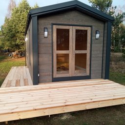 Domek mobilny modułowy