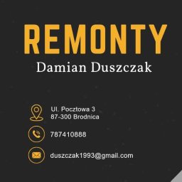 REMONTY DAMIAN DUSZCZAK - Kładzenie Tapet Brodnica