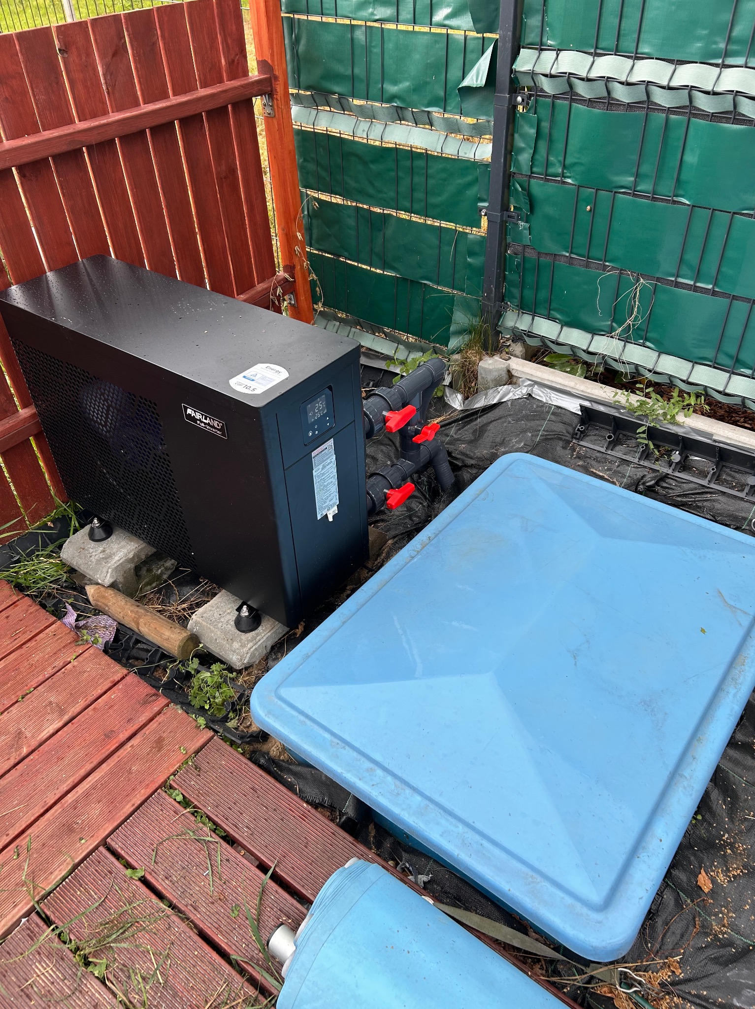 Montaż basenowej pompy ciepła