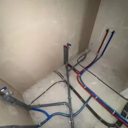 Rozprowadzenia instalacji WOD-KAN oraz elektrycznej