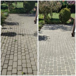 Mycie kostki brukowej Łódź 1