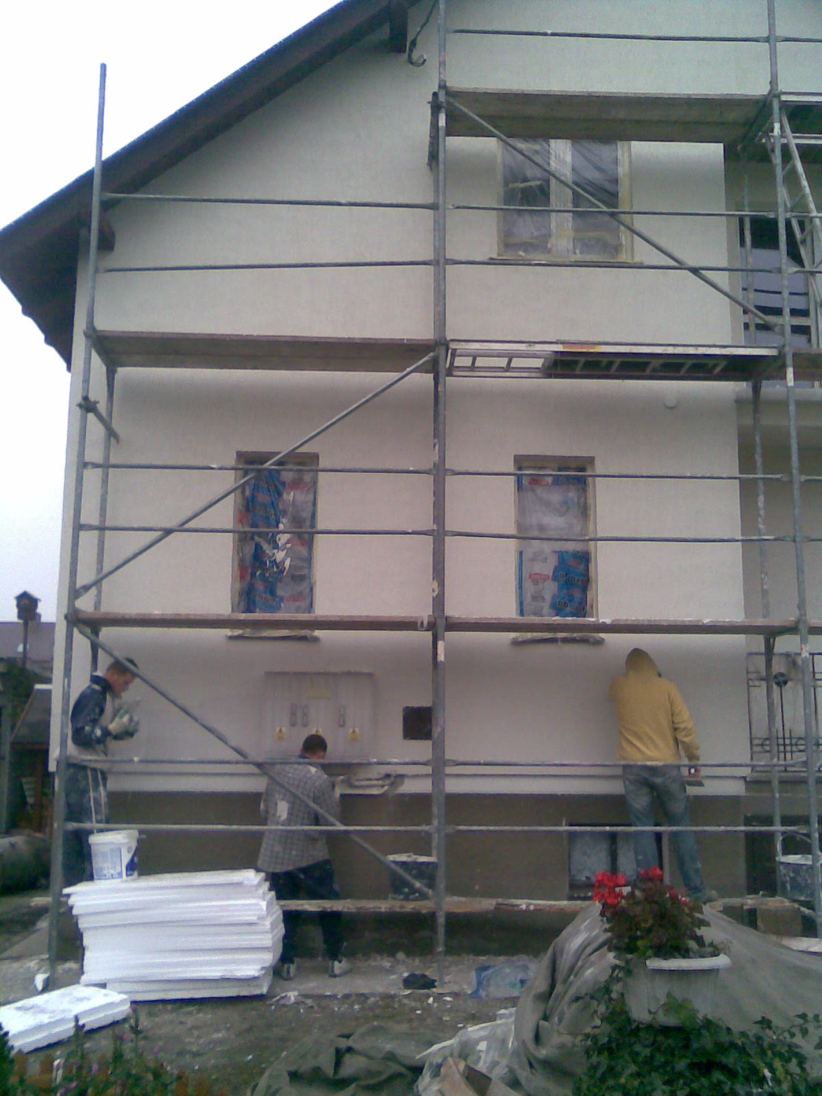 elewacje,ocieplenia budynków