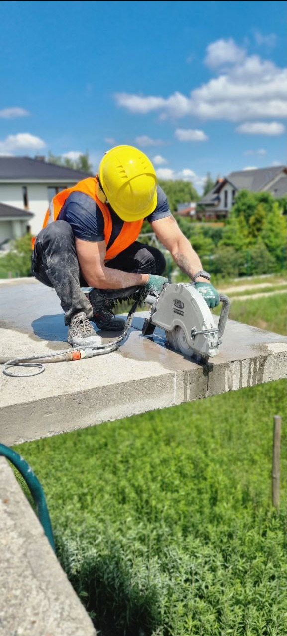 Ciecie oraz wiercenie w betonie