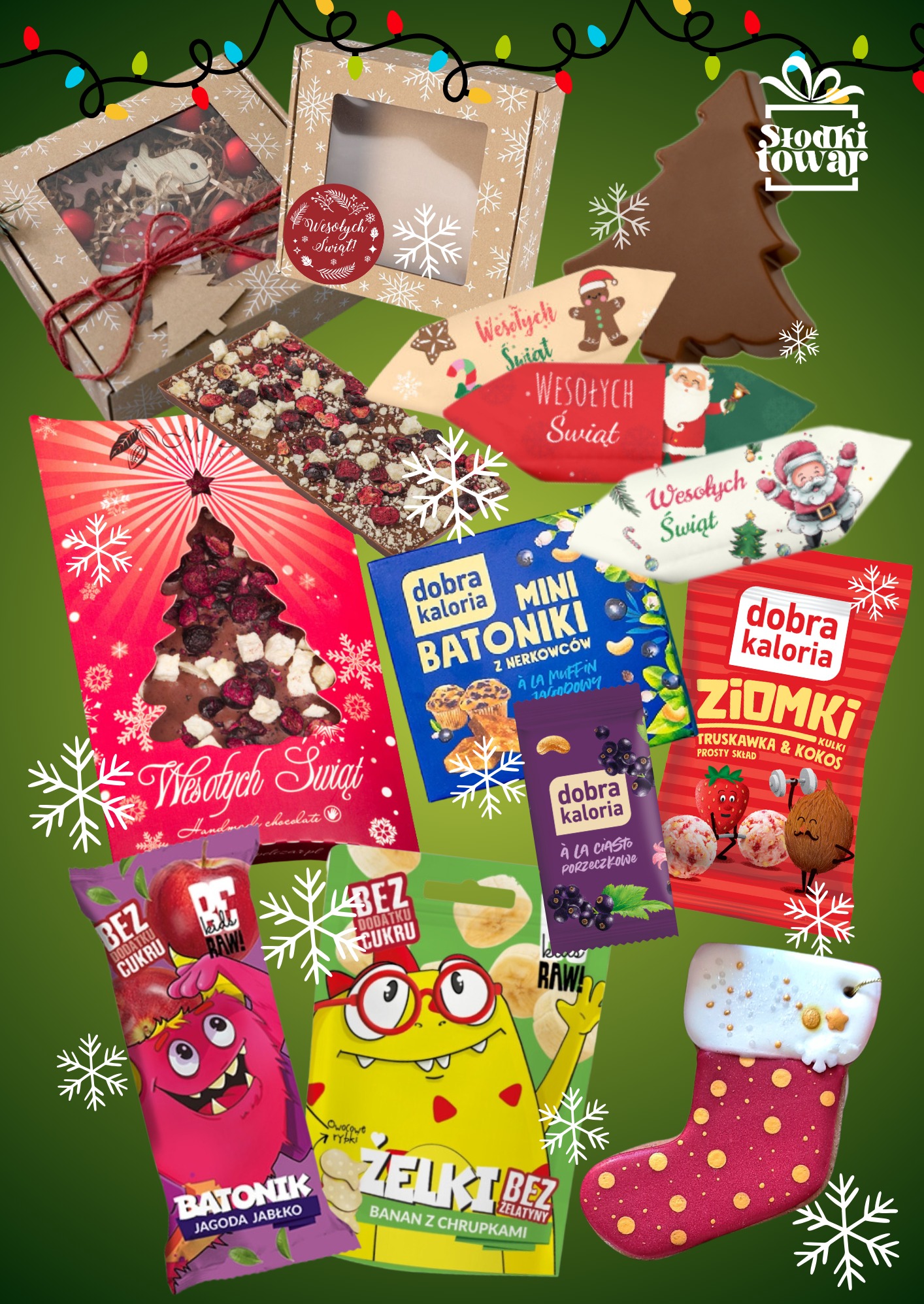 Przykładowy zestaw Mikołajkowy dla dzieci.