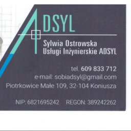 Sylwia Ostrowska Usługi Inżynierskie ADSYL - Firma Architektoniczna Piotrkowice małe