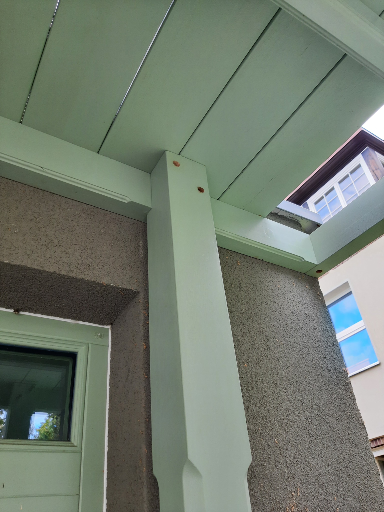 elementy zadaszenia dębowego