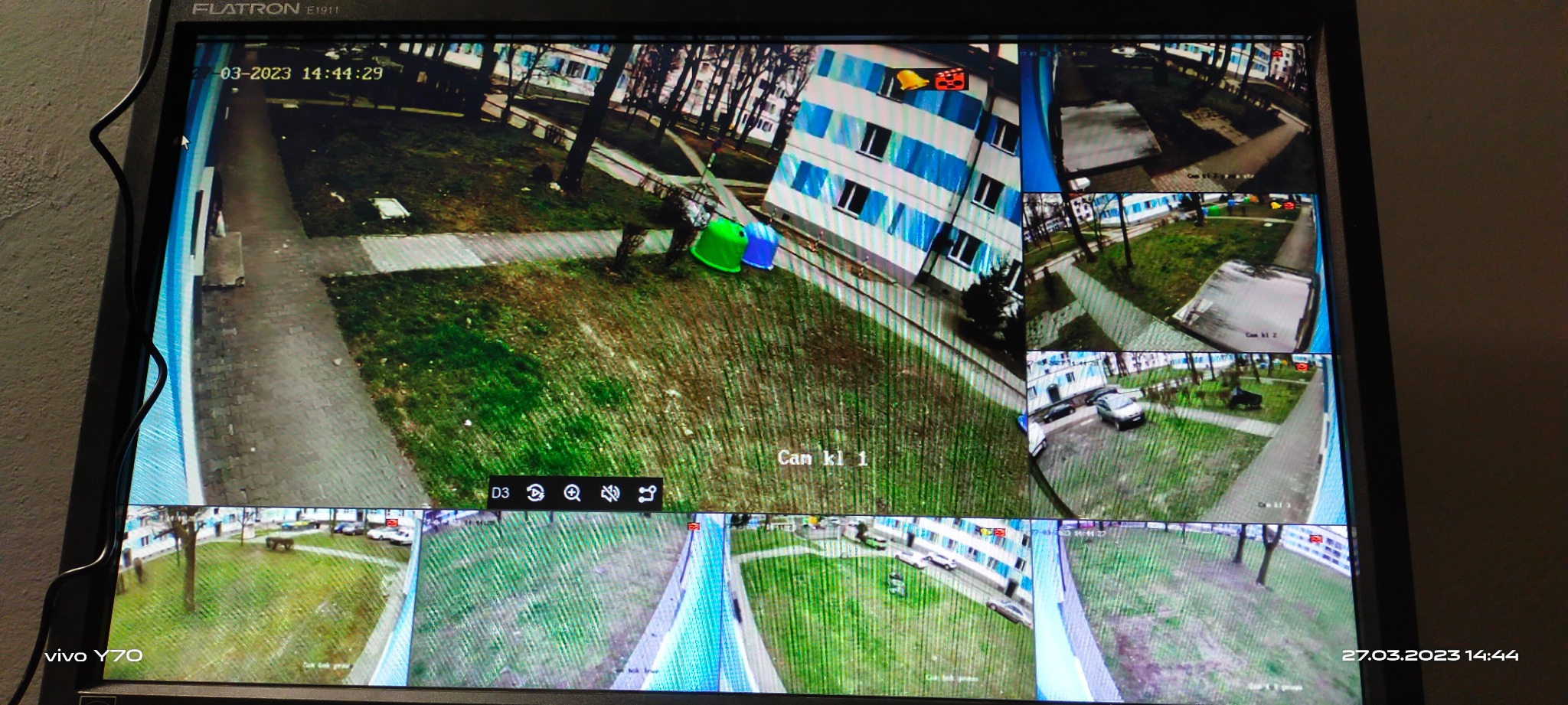 wykonanie monitoringu wizyjnego dla klienta