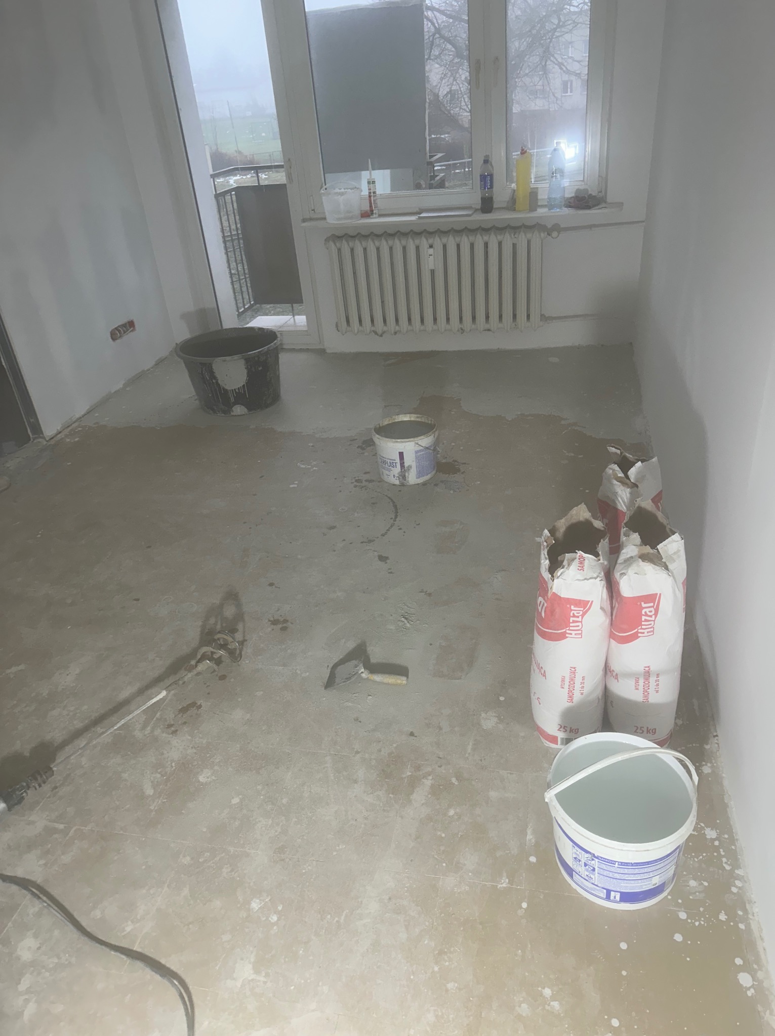 Zdjęcie przed wylewka