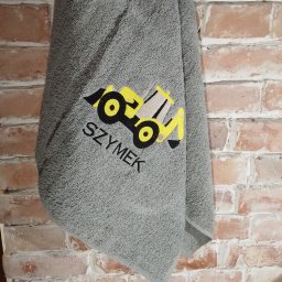 Ręcznik z personalizowanym haftem