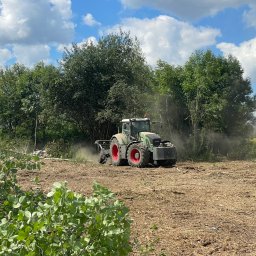 Mulczowanie, karczowanie działek