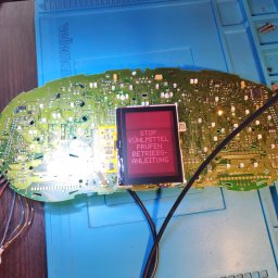 Autoconnect - wymiana wyświetlacza w liczniku