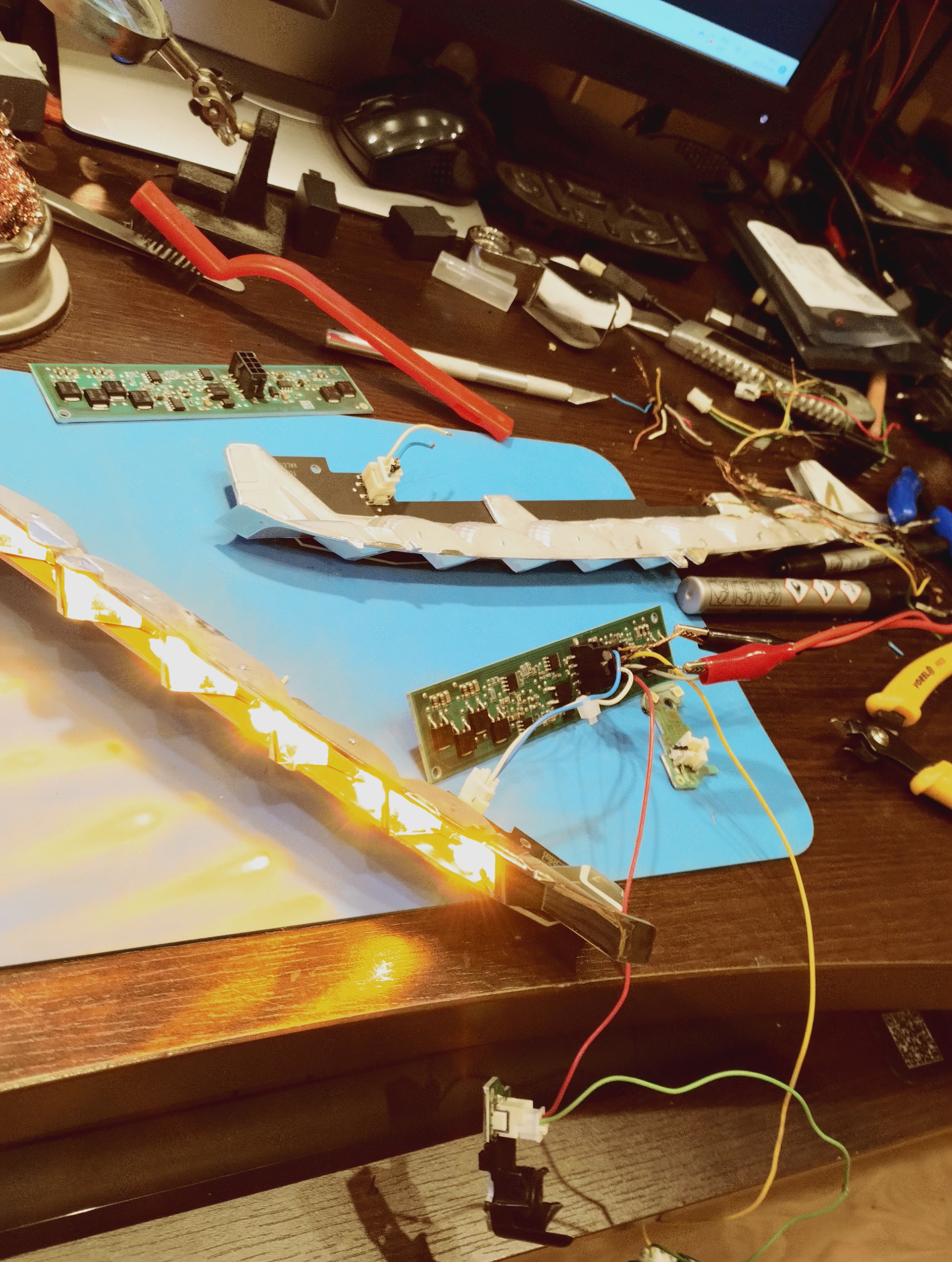 Porsche naprawa lampy