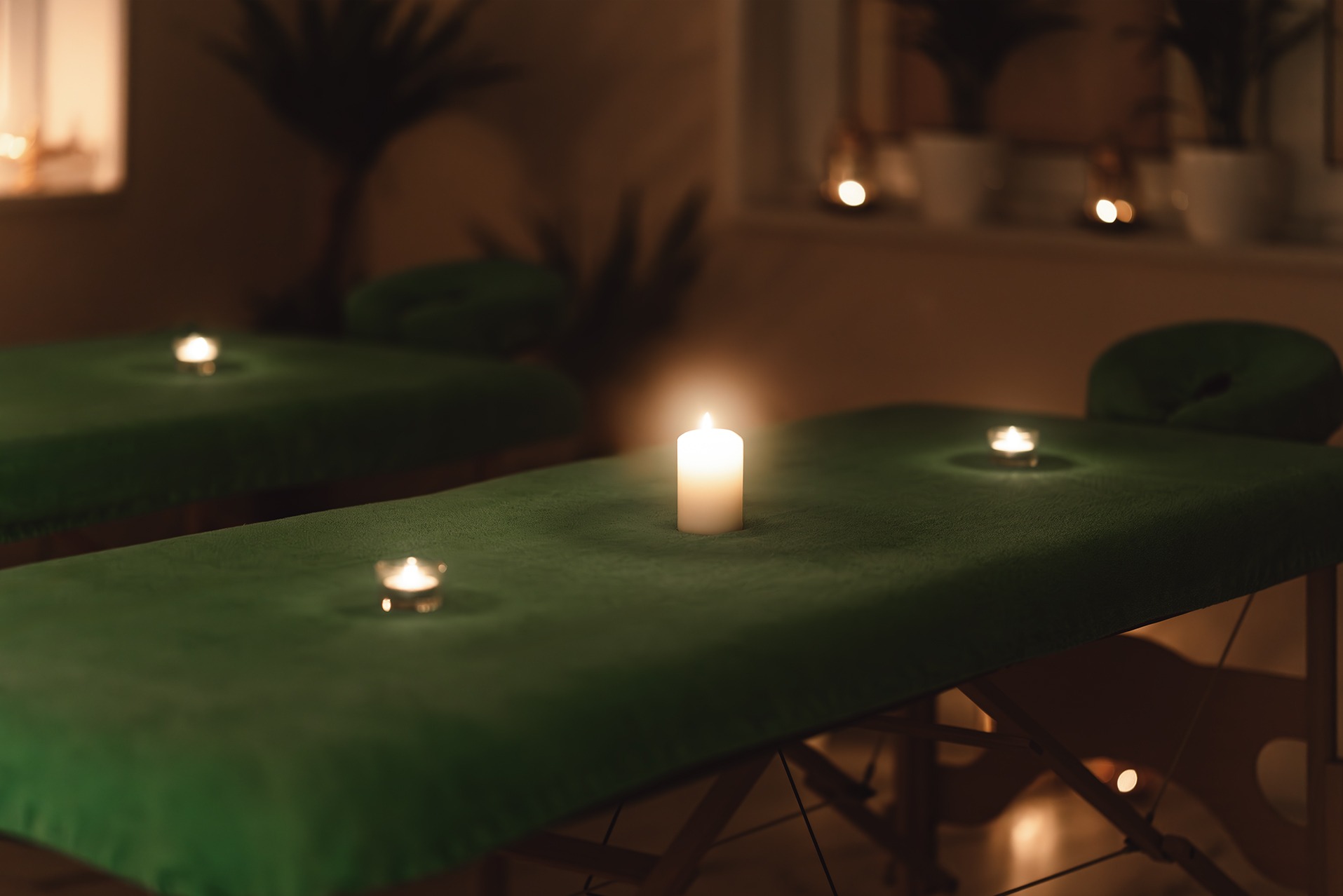 Gabinet masażu 2 w Wirach blisko miejscowości Poznań - Masaże Świata SPA