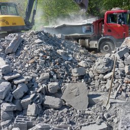 Rozbiórki budynków Żywiec 1