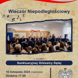 Grafika na koncert patriotyczny 