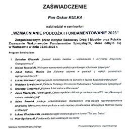 Usługi geologiczne i geotechniczne Oskar Kulka - Znakomite Badania Geologiczne Gruntu Gdańsk
