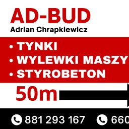 Adrian Chrapkiewicz AD-BUD - Jastrych Betonowy Frydrychowice