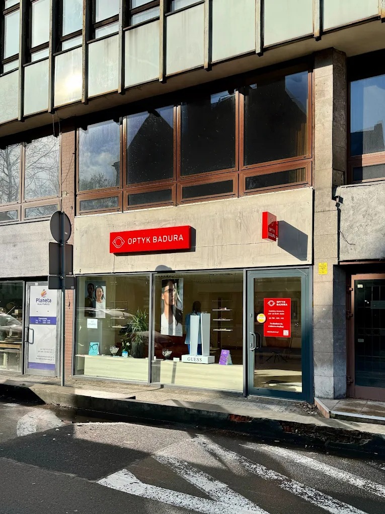 Salon Optyczny Optyk Badura w Gliwicach, przy ul. Studziennej 3