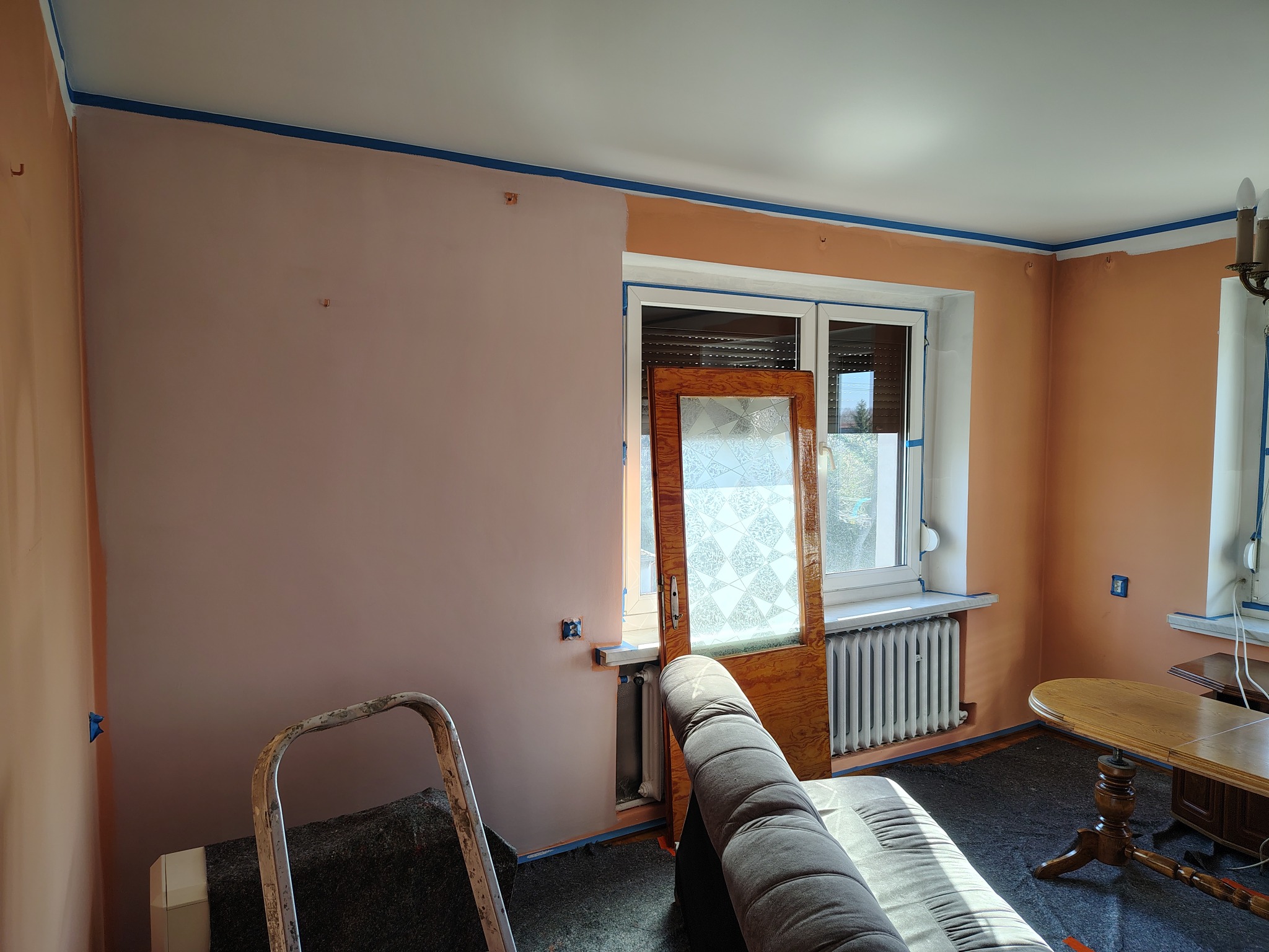 Malowanie poojów u pana Zdzisława