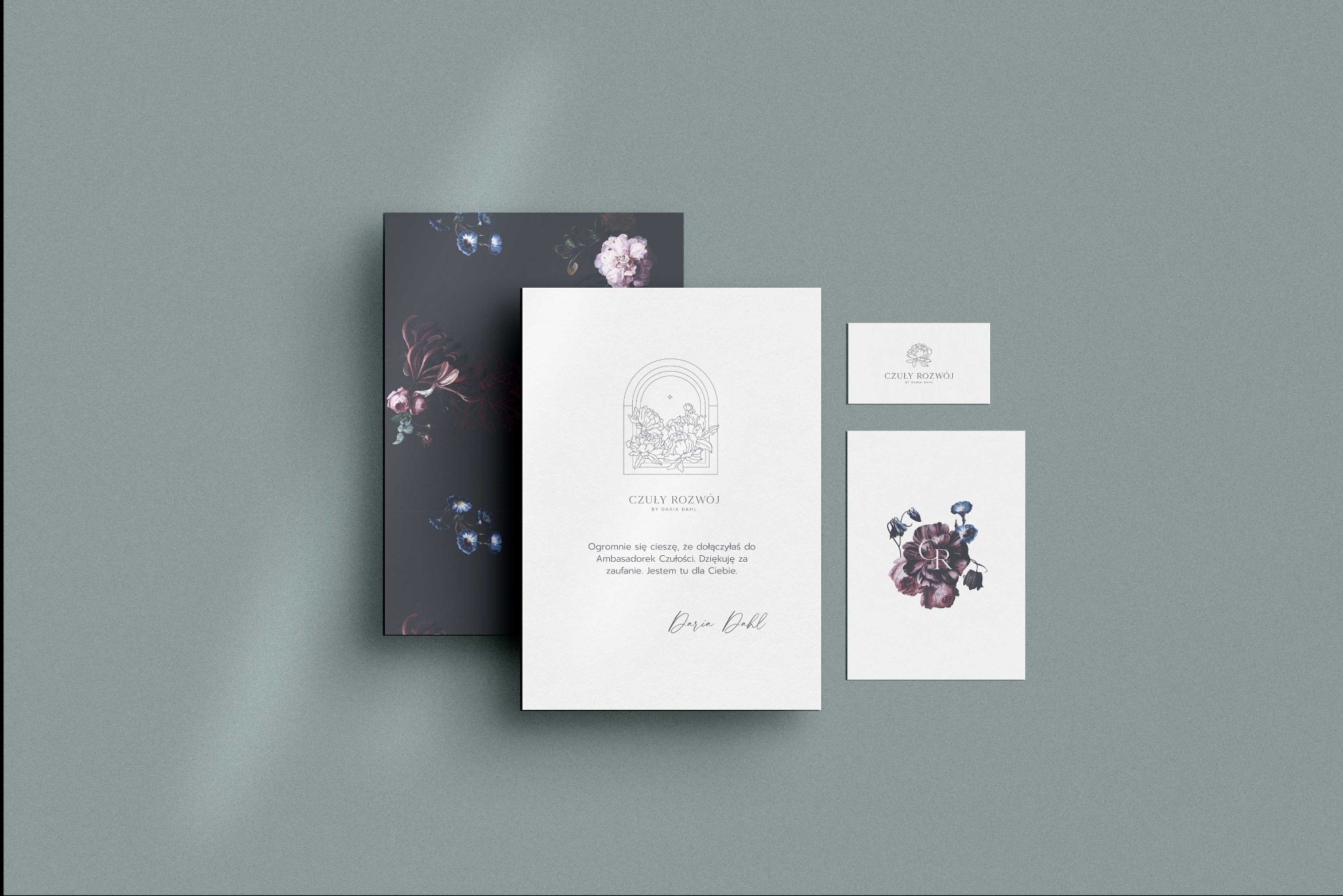 Identyfikacja wizualna dla marki Czuły Rozwój