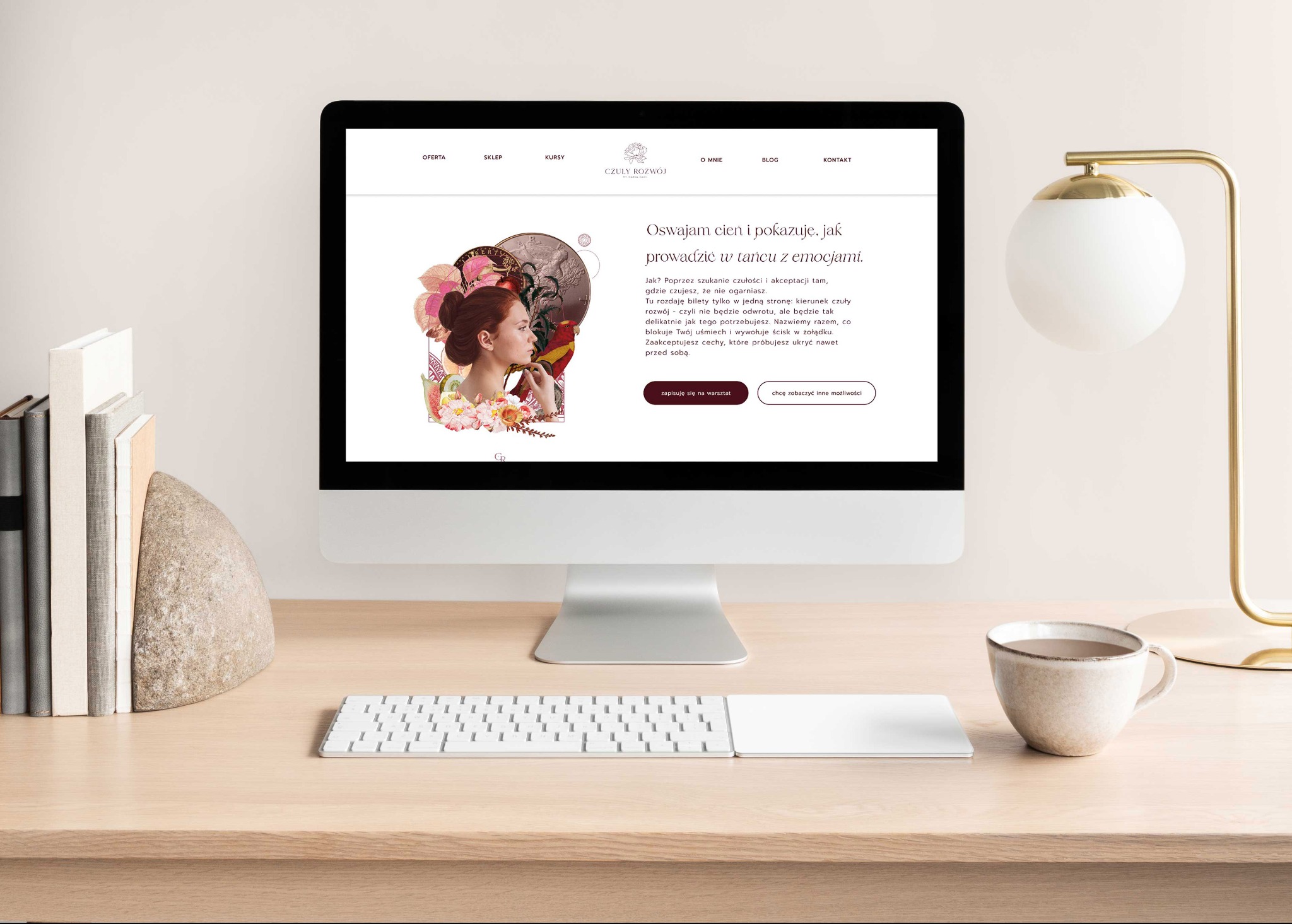 Strona internetowa dla marki Czuły Rozwój