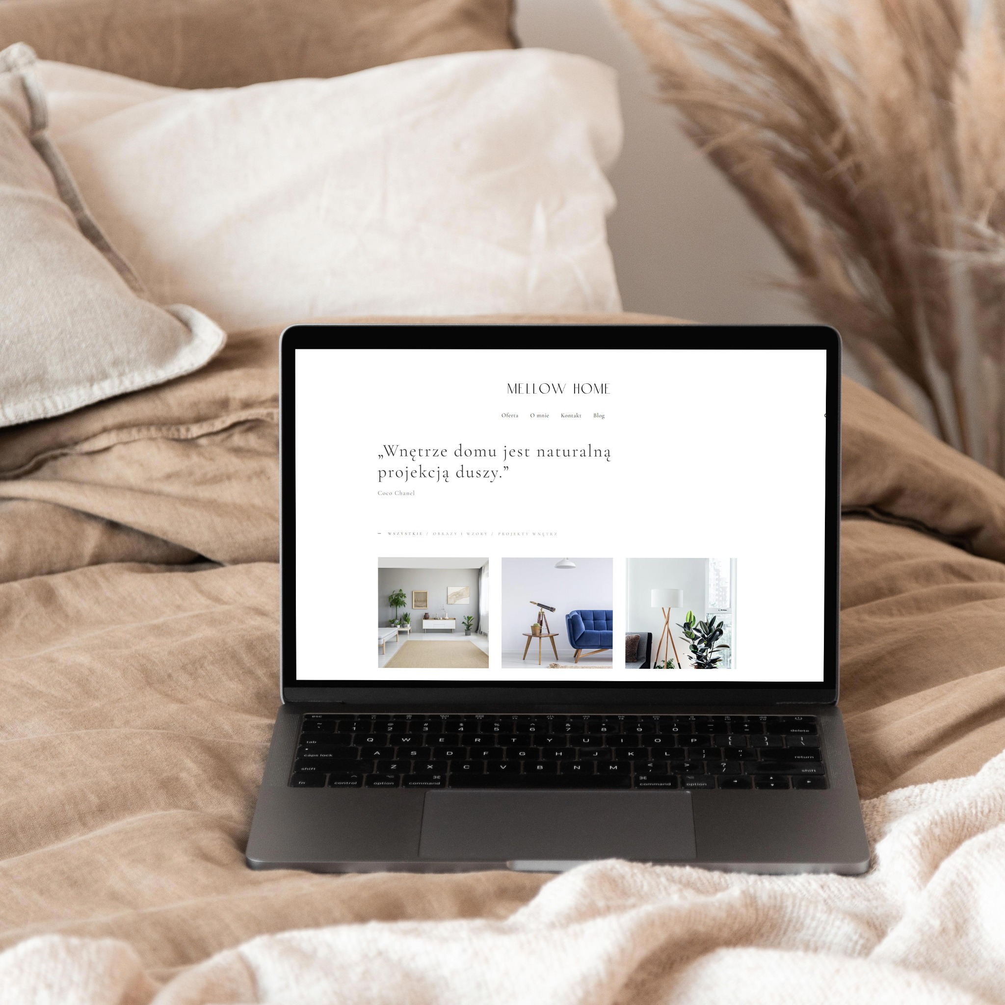 Strona internetowa dla marki Mellow Home