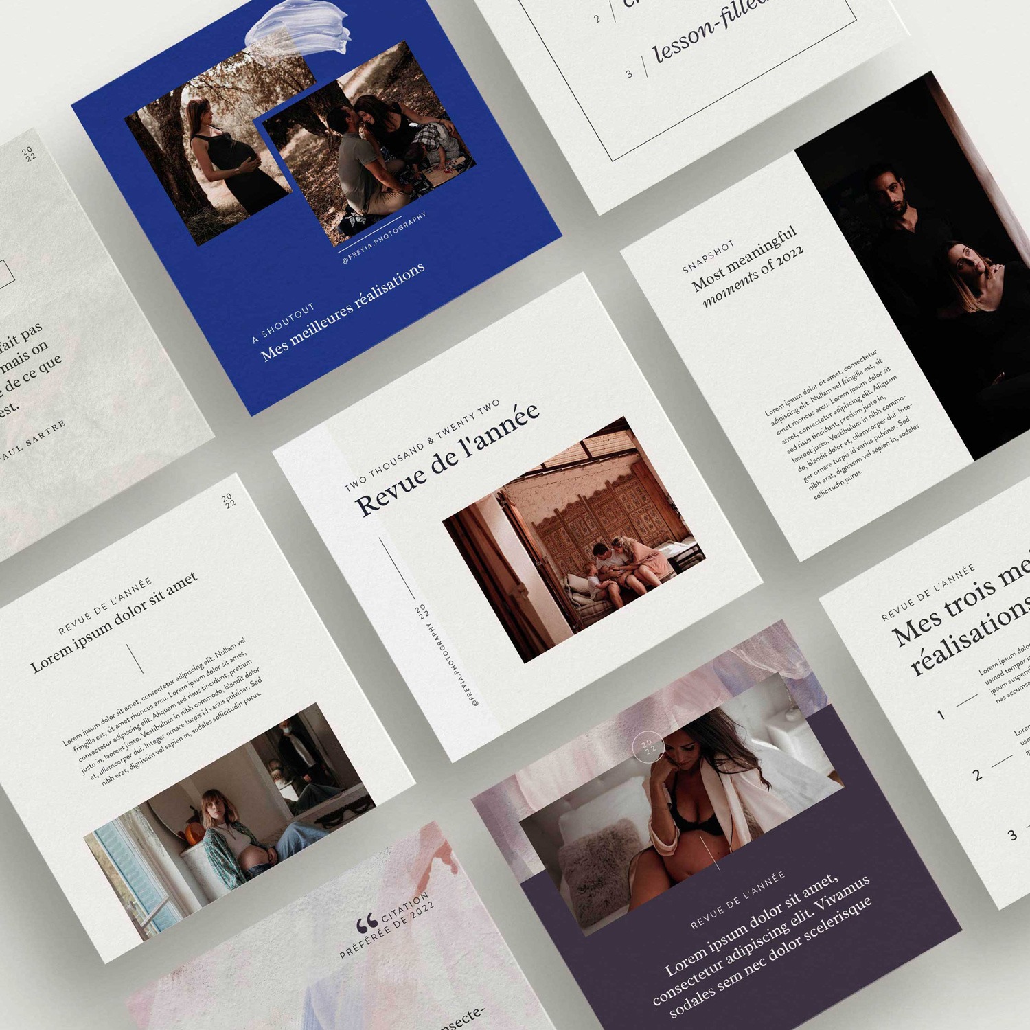 Freyia - pakiet szablonów na Instagram