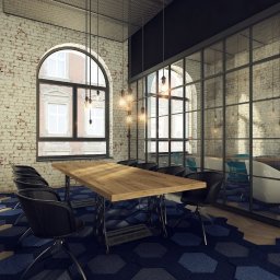 Projekt biura - Projektowanie wnętrz Moclocco