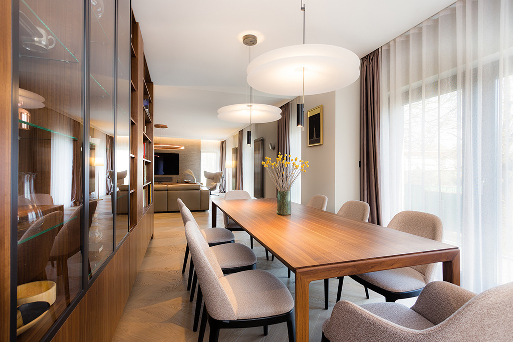 Apartament dwupoziomowy - Projektowanie wnętrz Moclocco