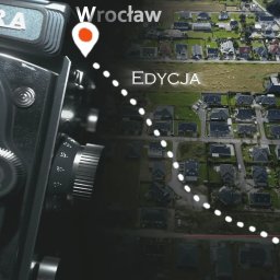 Produkcja filmowa promująca nieruchomości, położenia nieruchomości na mapie. Zaznaczanie i dodawanie grafiki, opisu. 