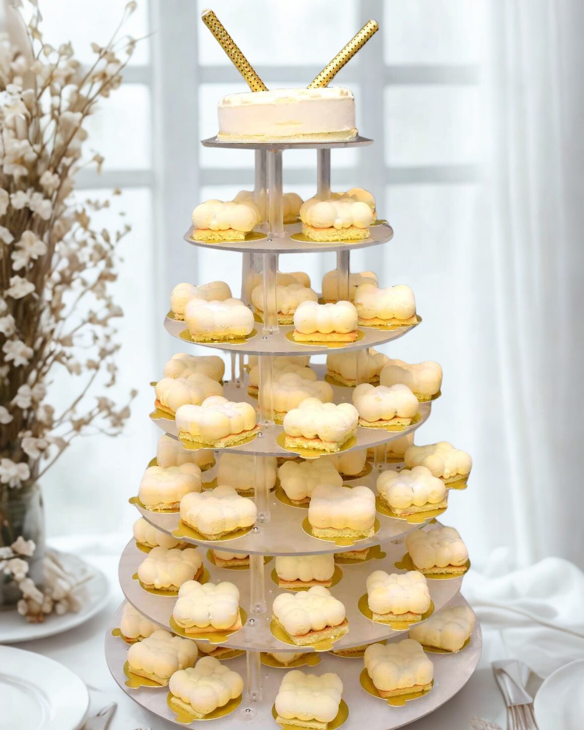 Torty z monoporcji musowych i babeczek