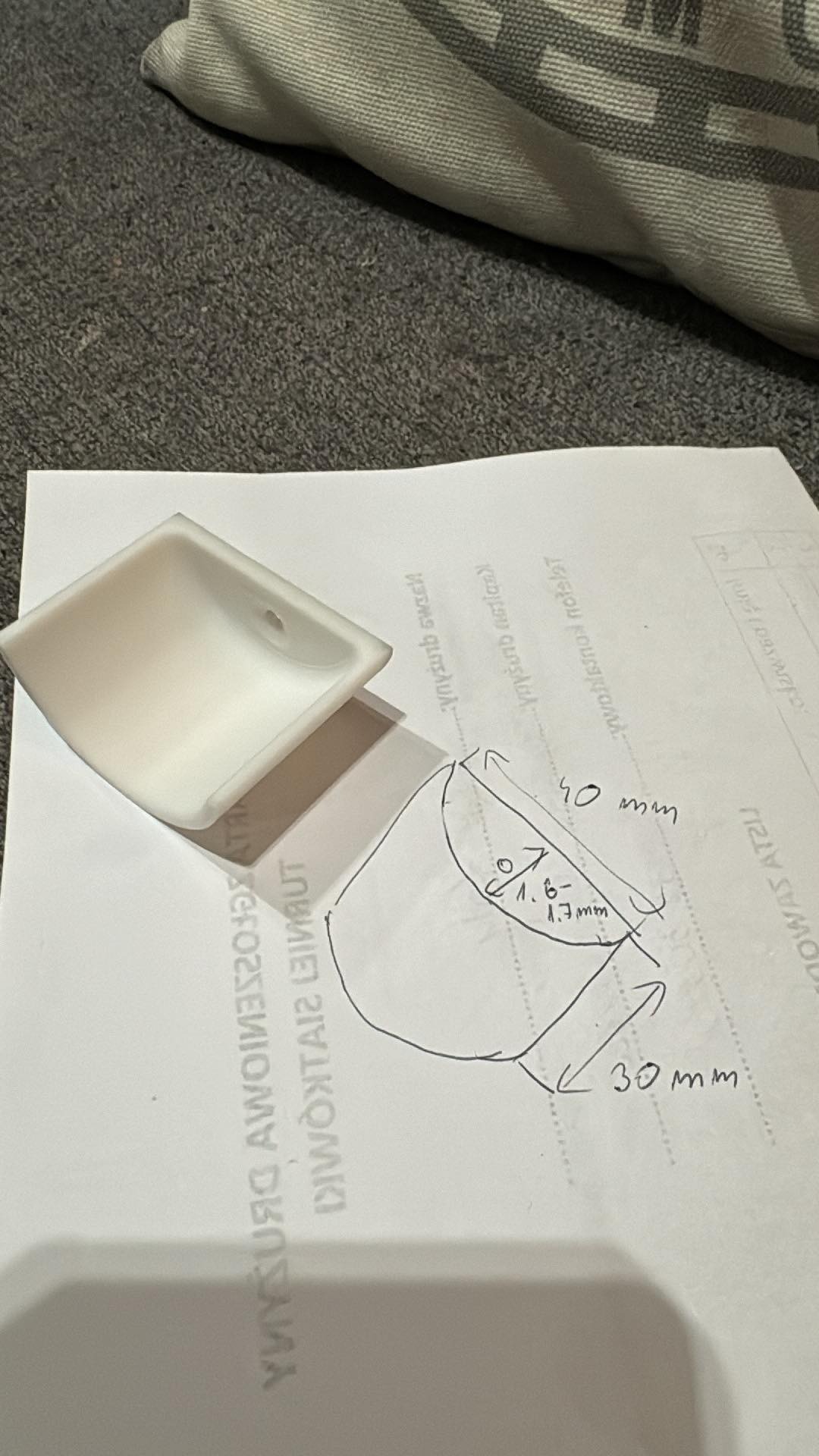 Projekt od klienta, przerabiam w projekt 3D.