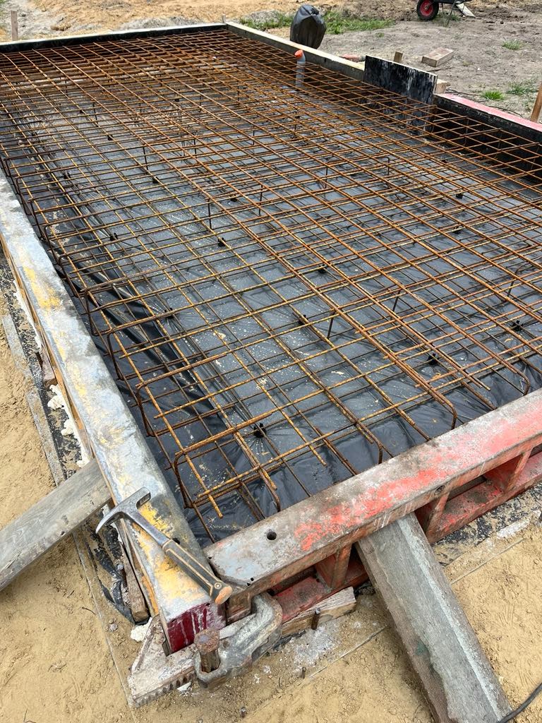 Płyta fundamentowa pod garaż