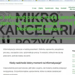 Zrzut ekranu jednego z artykułów pisanych dla Catobe