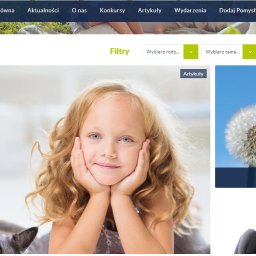 Zrzut ekranu artykułów pisanych dla Portalu Pomysłowi Rodzice