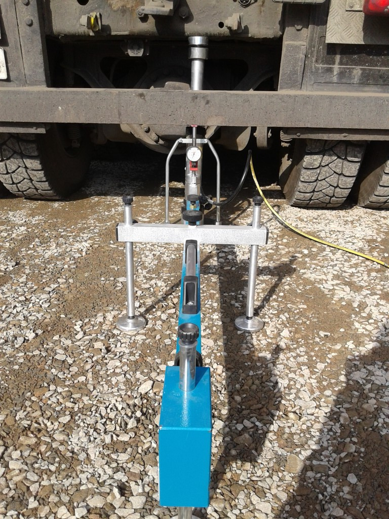 badanie nośności gruntu pod fundament metodą VSS,