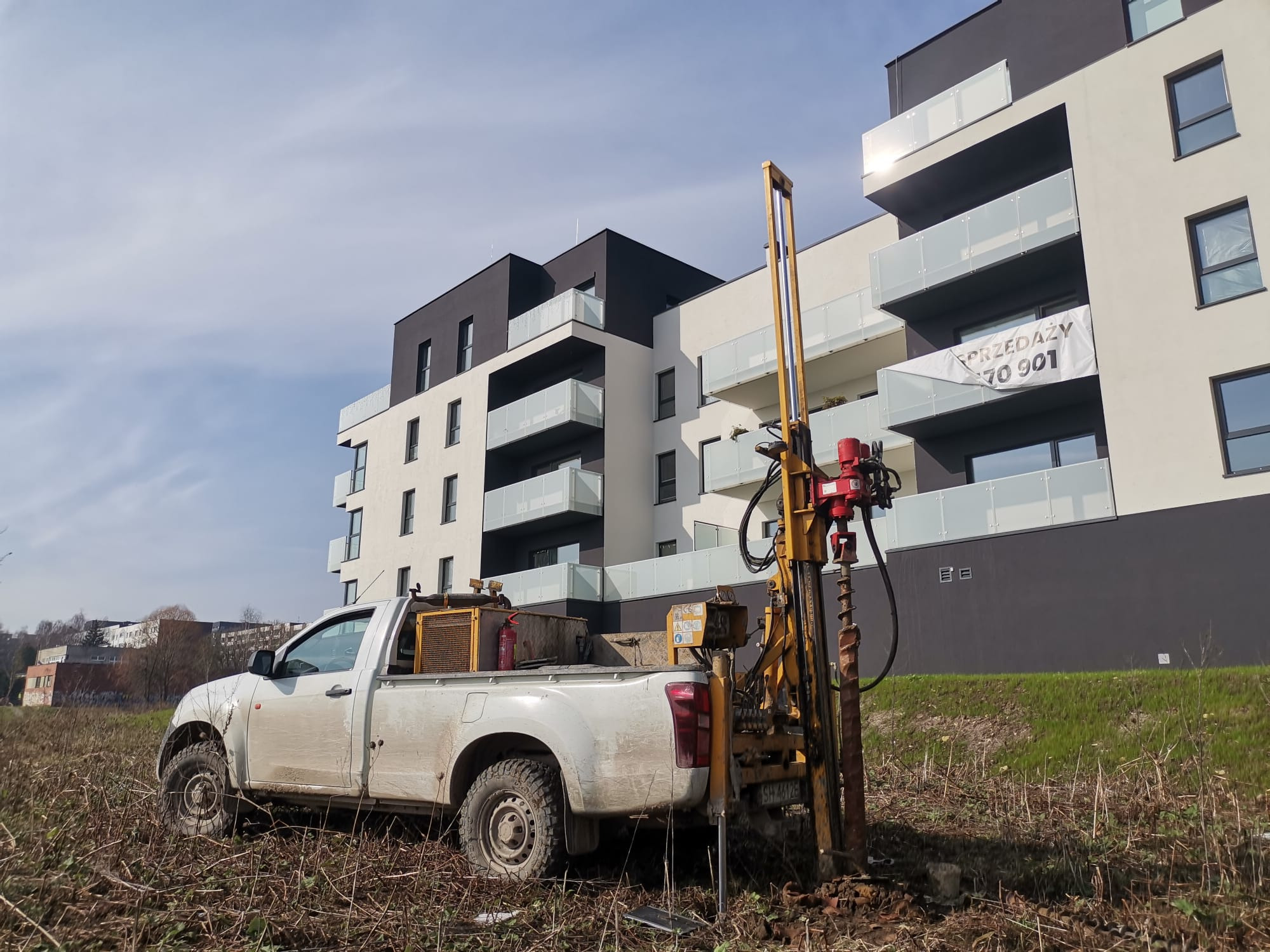 obsługa geologiczna i geotechniczna budowy